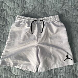 Jordan White Athletic Kid’s Shorts